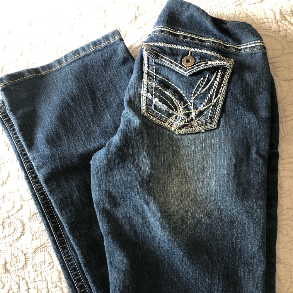 Indigo Blue Maternity Bootcut Jeans